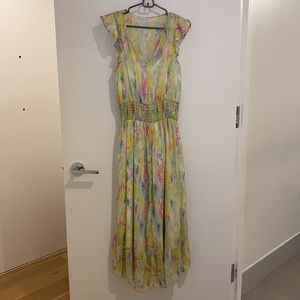 Colorful Spring Palette Maxi Dress from Anthropologie (new with tags)